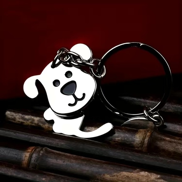 Key chain or bag accessory. Dog with shaking, moving head - Picture 3 of 3